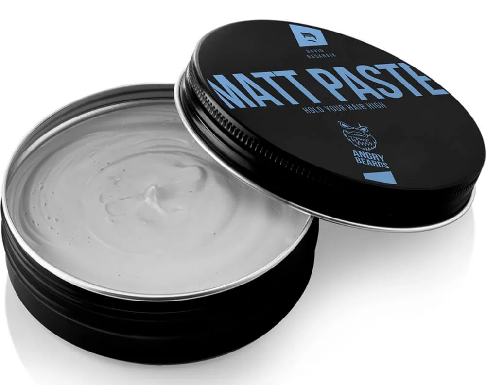Angry Beards Matt Paste Pasta na vlasy David Backhair 100 g