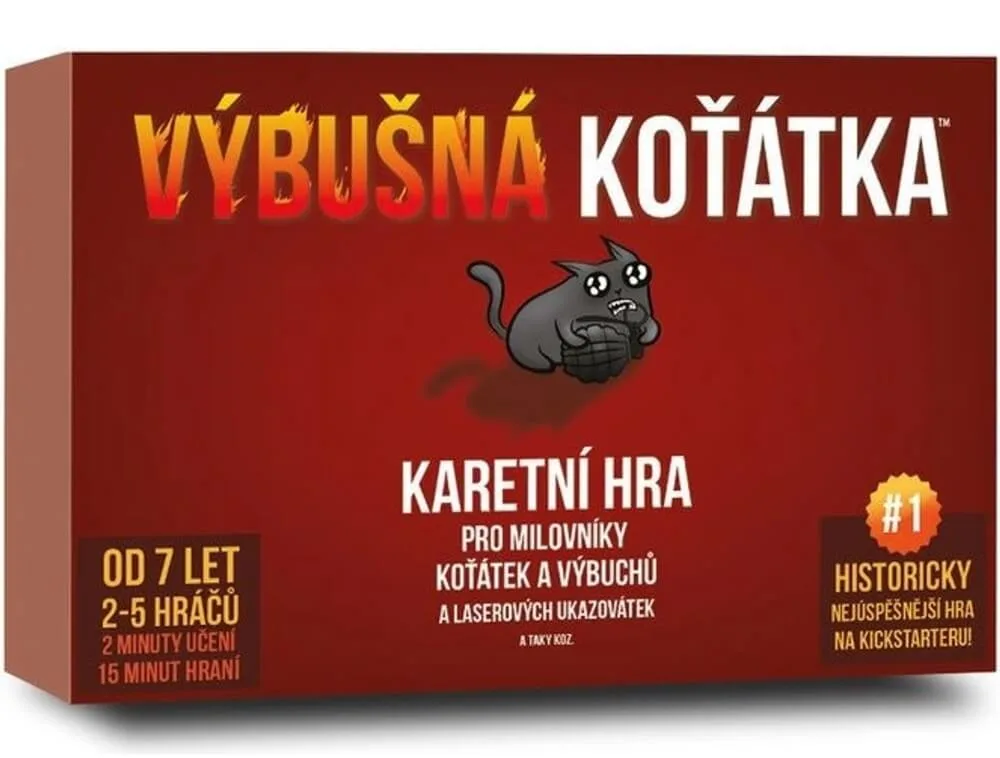 Asmodee Výbušná koťátka