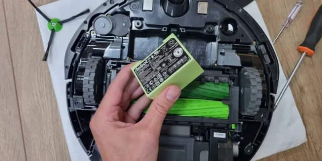 baterie do robotického vysavače