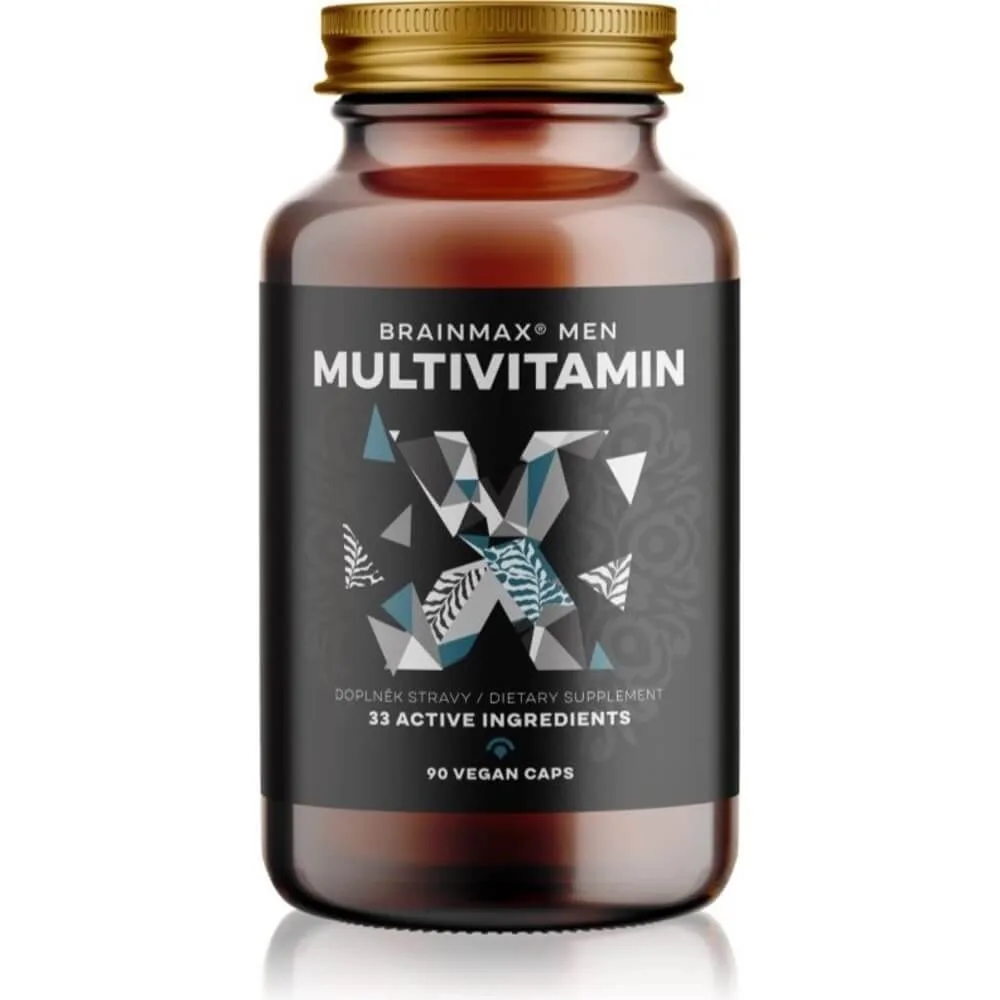 BrainMax Men Multivitamin 90 rostlinných kapslí