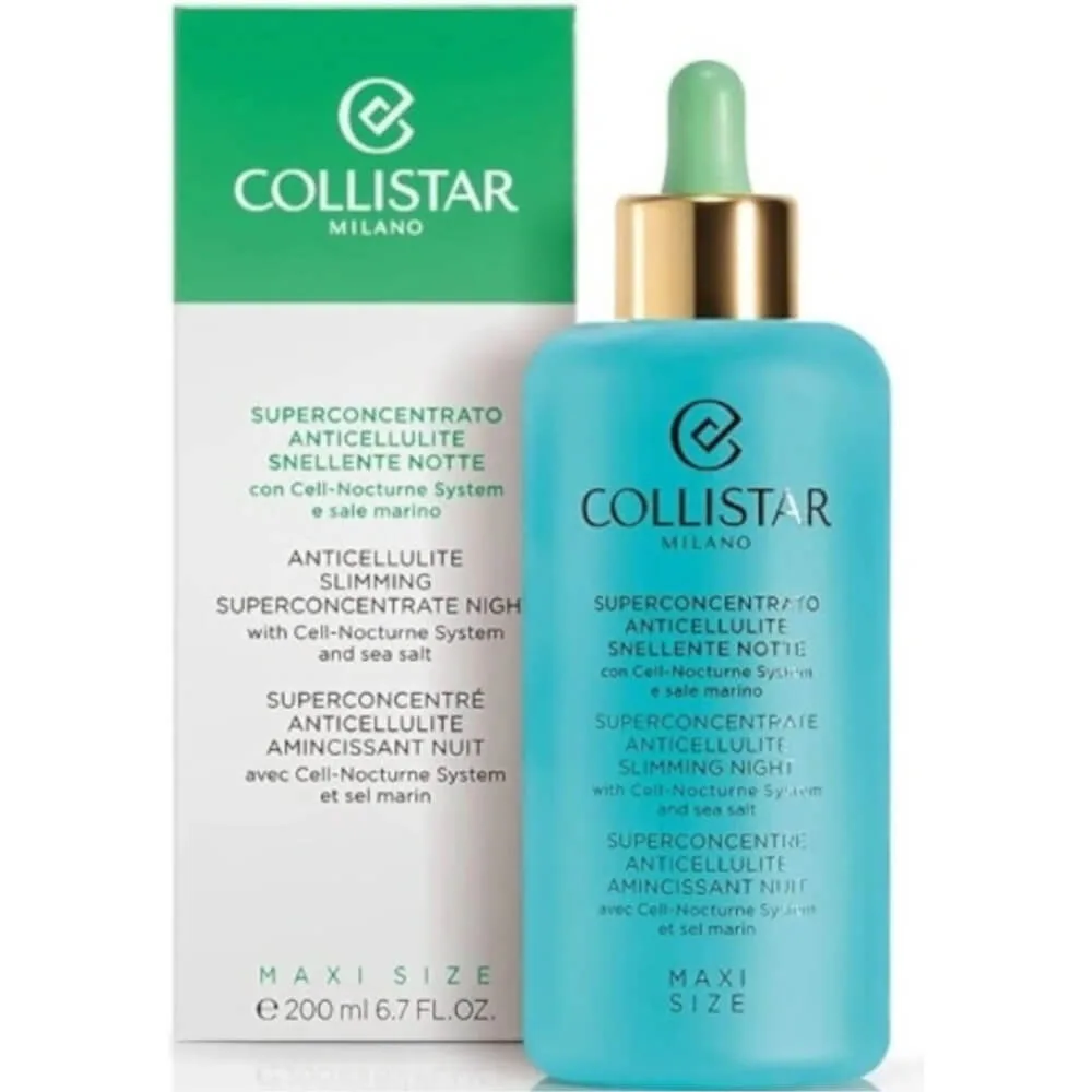 Collistar Anticellulite Slimming Super Concentrate Night noční zeštíhlující superkoncentrát proti celulitidě 200 ml