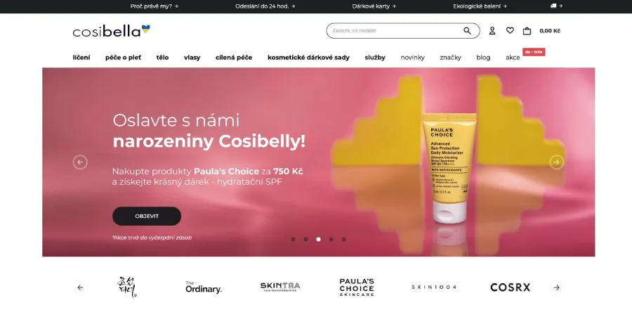 cosibella recenze eshopu