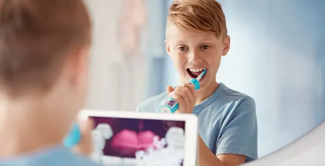 Dětské sonické kartáčky
