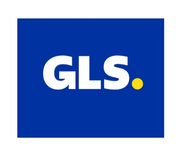 Logo GLS - britsko-nizozemský přepravce balíků