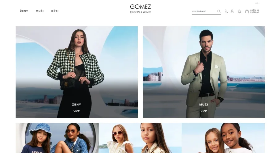 Gomez recenze eshopu