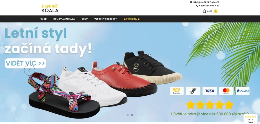Happy Koala recenze eshopu