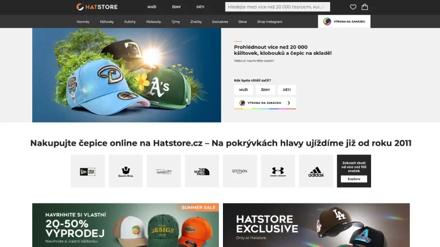 Hatstore recenze eshopu