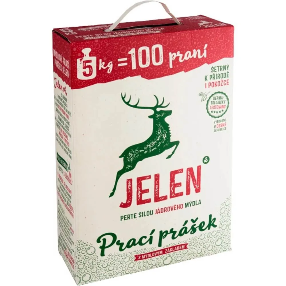 Jelen prací prášek na barevné prádlo 5 kg