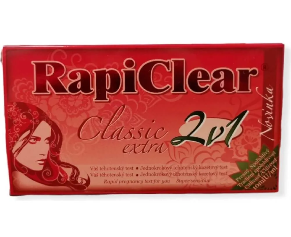 RapiClear těhotenský test Classic Super Sens.1 ks