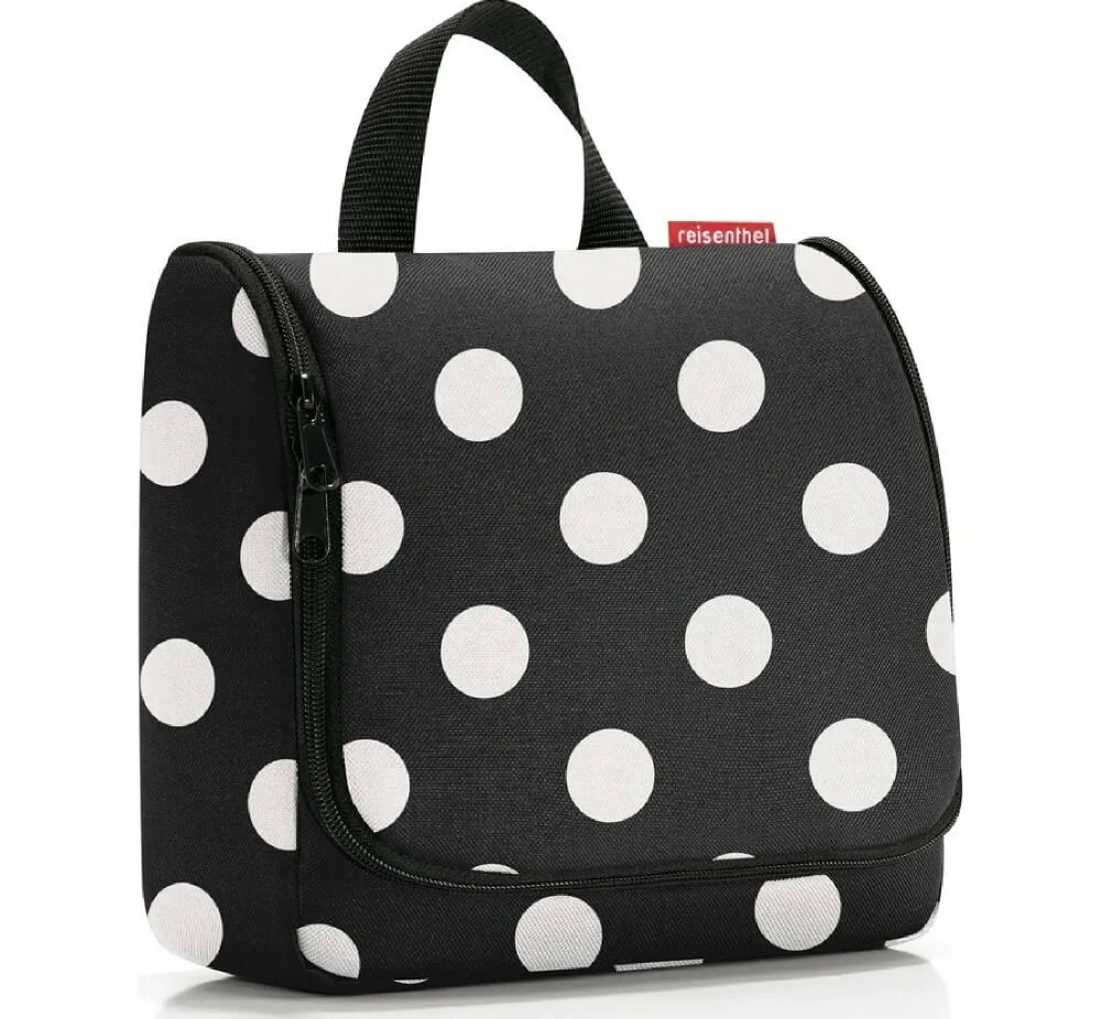 Reisenthel Toiletbag Dots white