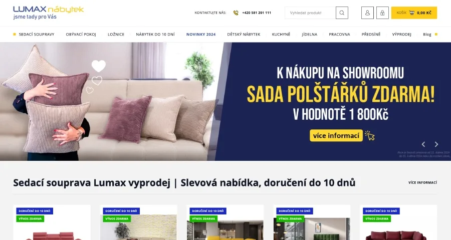 Lumax nábytek recenze