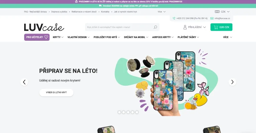 Luvcase recenze eshopu