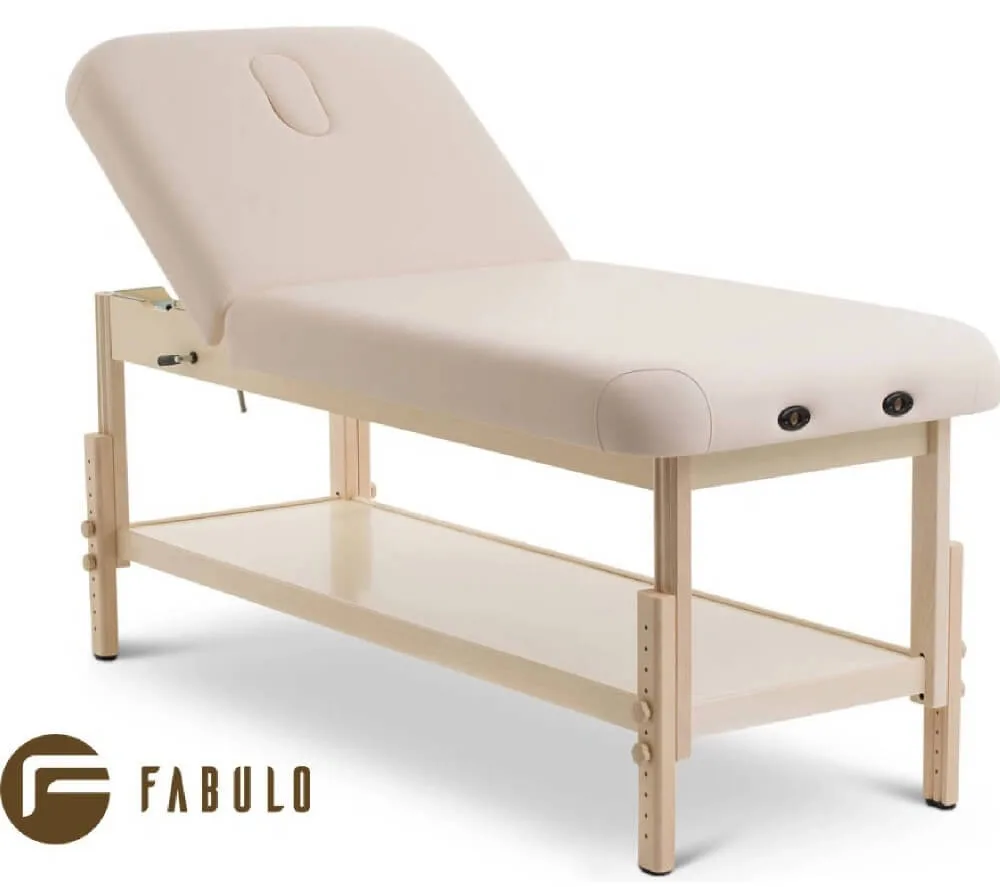 Fabulo Pevné masážní lehátko SPA Lux V2 Set krémová od 192 x 76 cm 33 kg