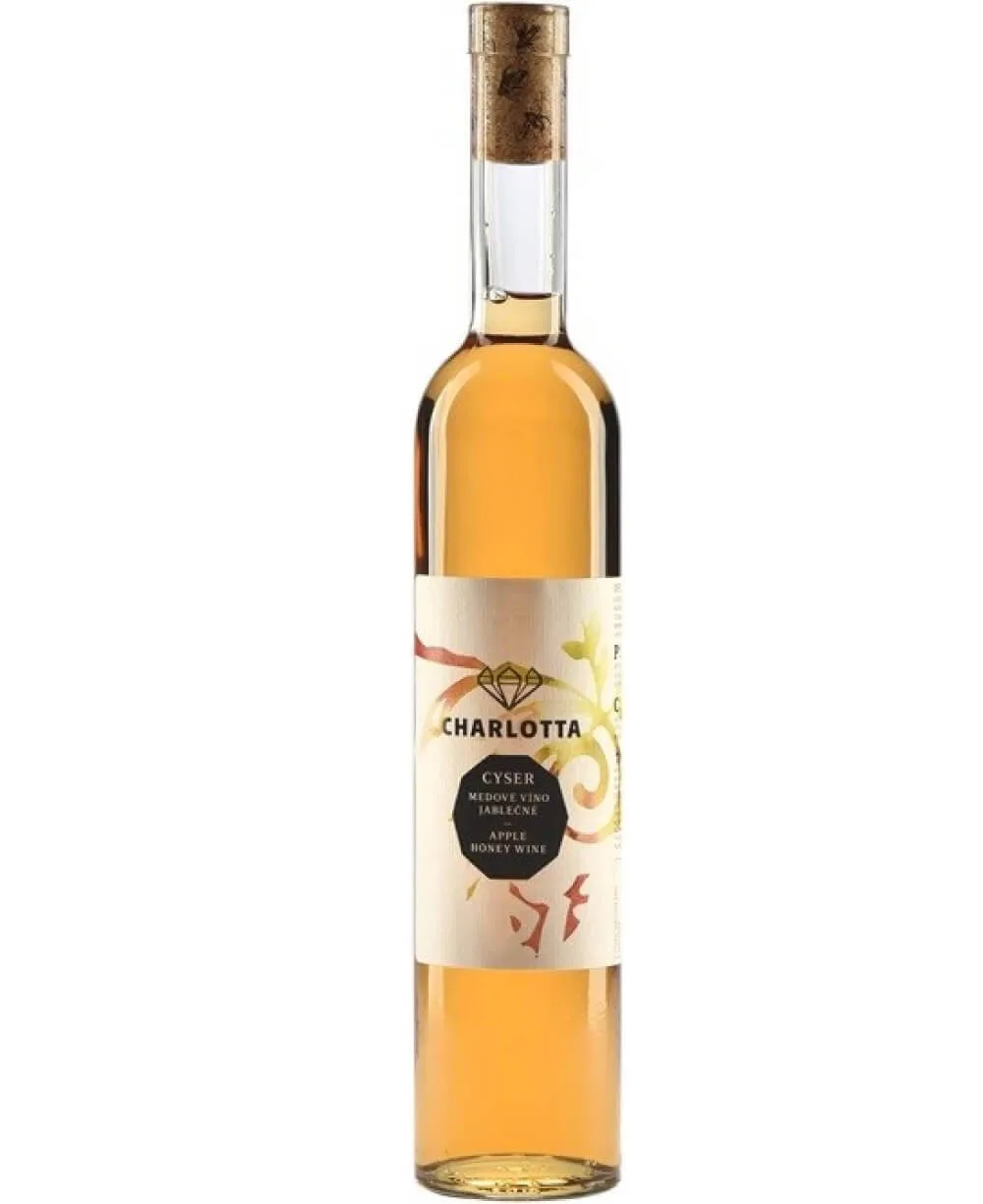 Medárna Hrádek Charlotta Cyser Medové víno jablečné 0,5 l