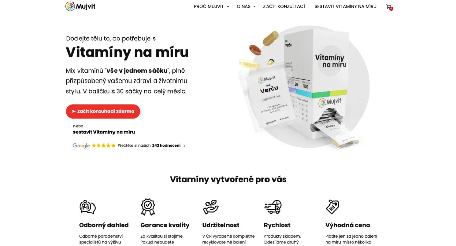 Mujvit recenze eshopu