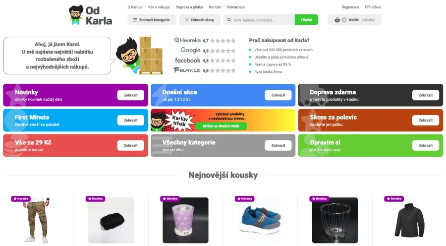 OdKarla recenze bazaru