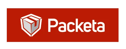 Logo skupiny Packeta - mateřská společnost Zásilkovny