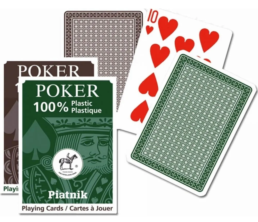 Piatnik 100% Plastic poker