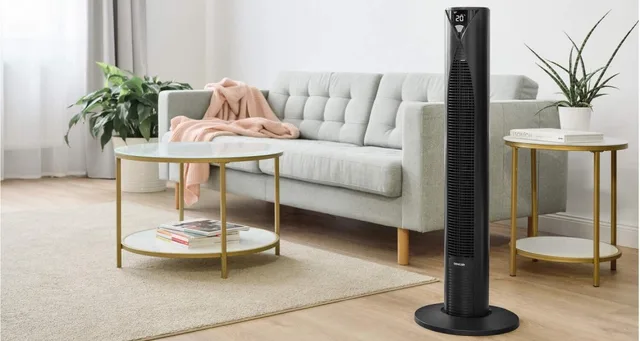 sloupový ventilátor
