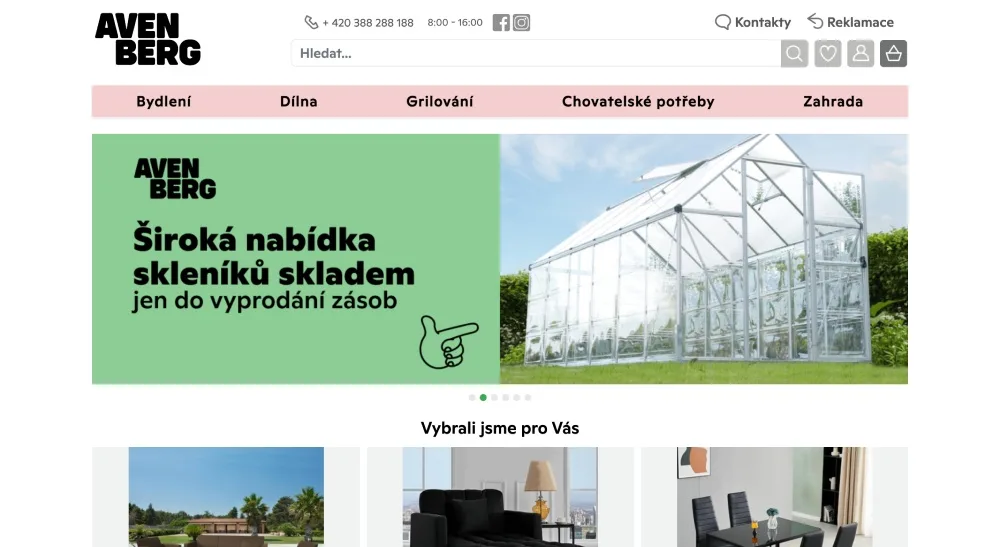 Náhled e-shopu Avenberg