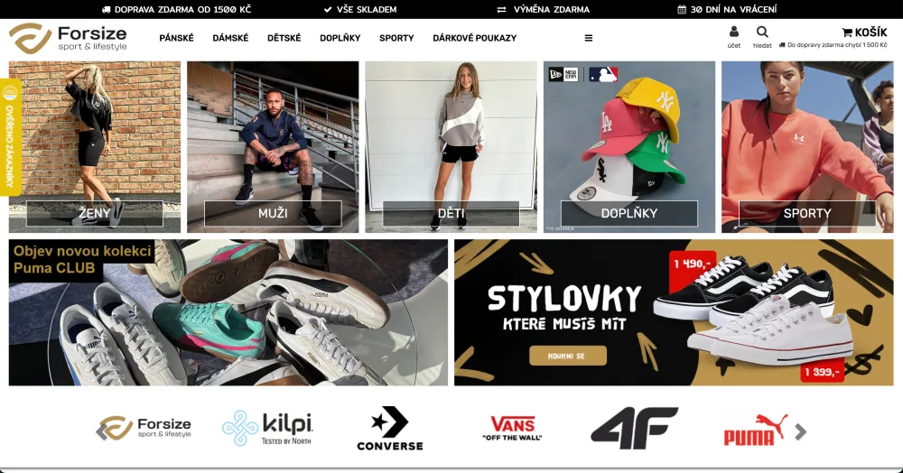 E-shop FORSIZE