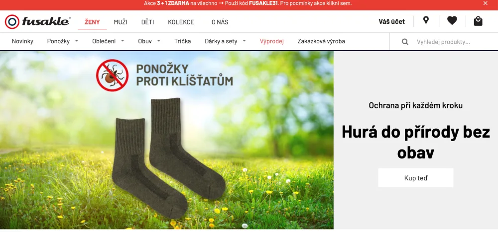 E-shop Fusakle