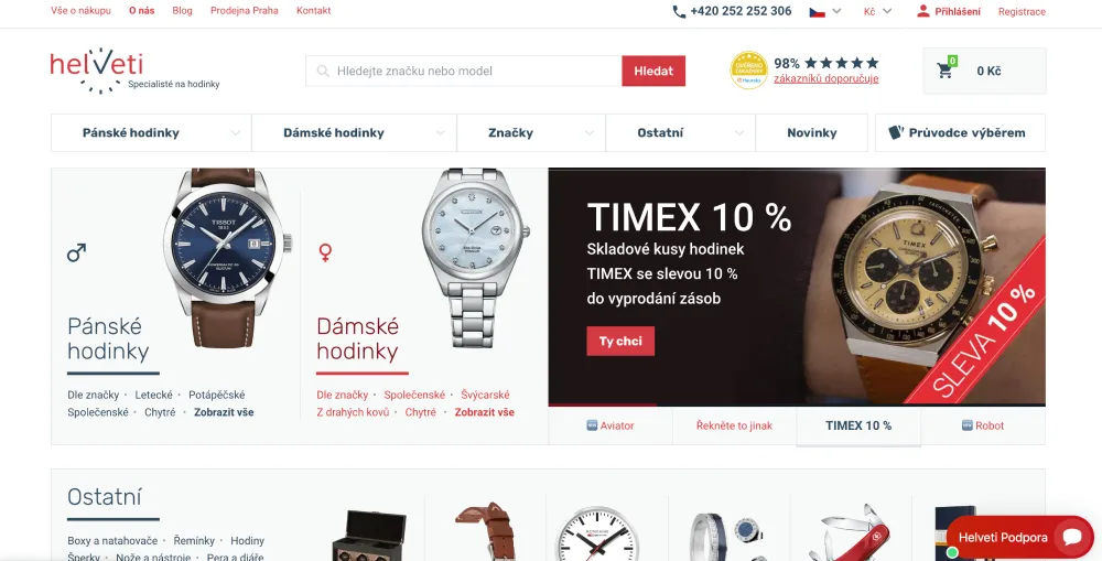 E-shop Helveti