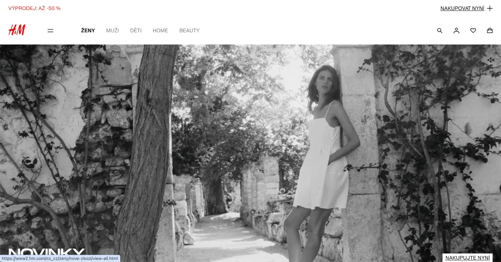E-shop H&M