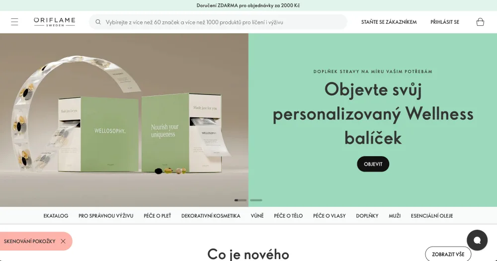 E-shop Oriflame