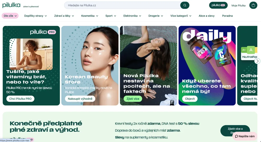 E-shop Pilulka