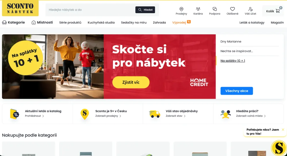 web sconto