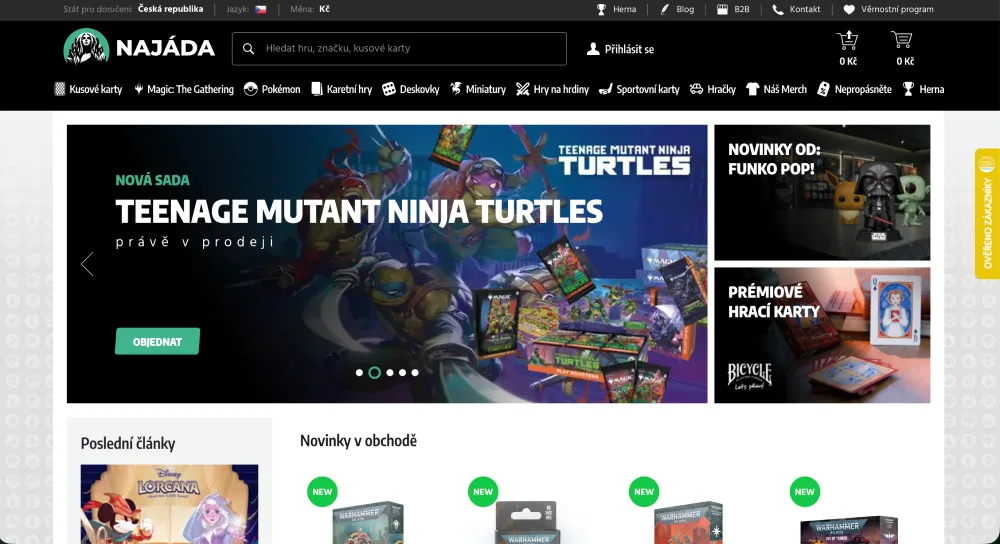 web Najáda