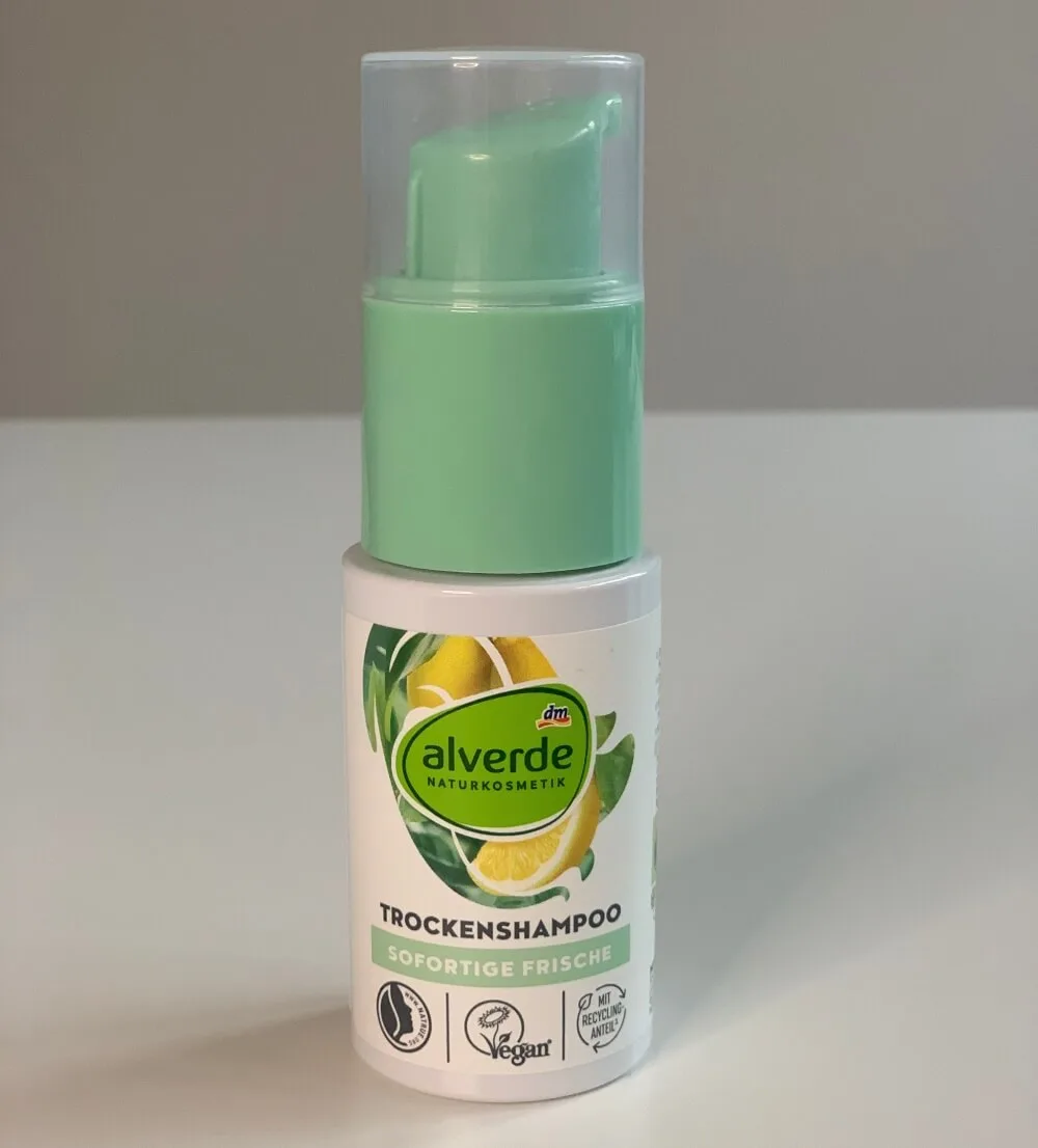 Suchý šampon alverde