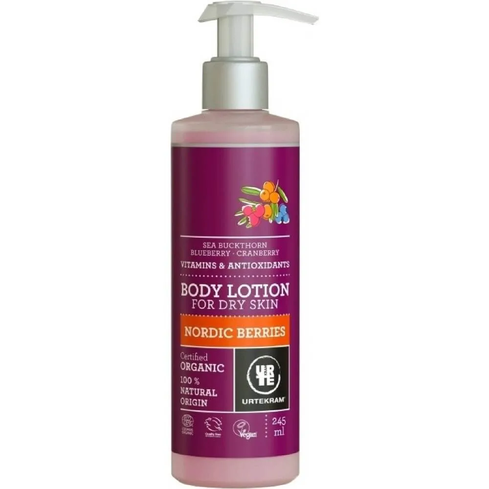 Urtekram tělové mléko Nordic Berries 245 ml