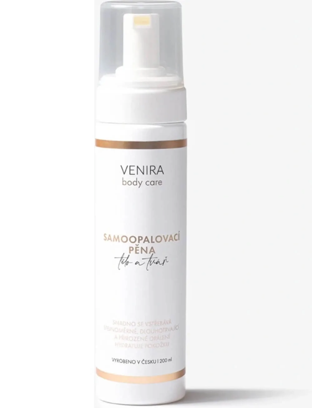 Venira samoopalovací pěna na tělo a tvář 200 ml