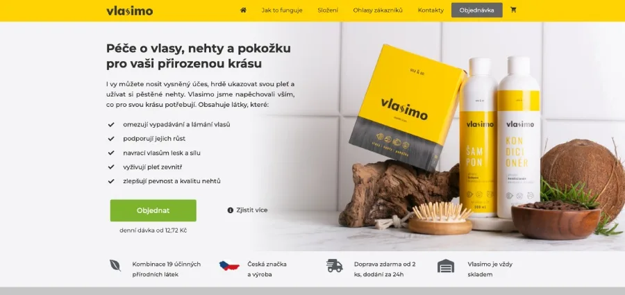 Vlasimo recenze eshopu