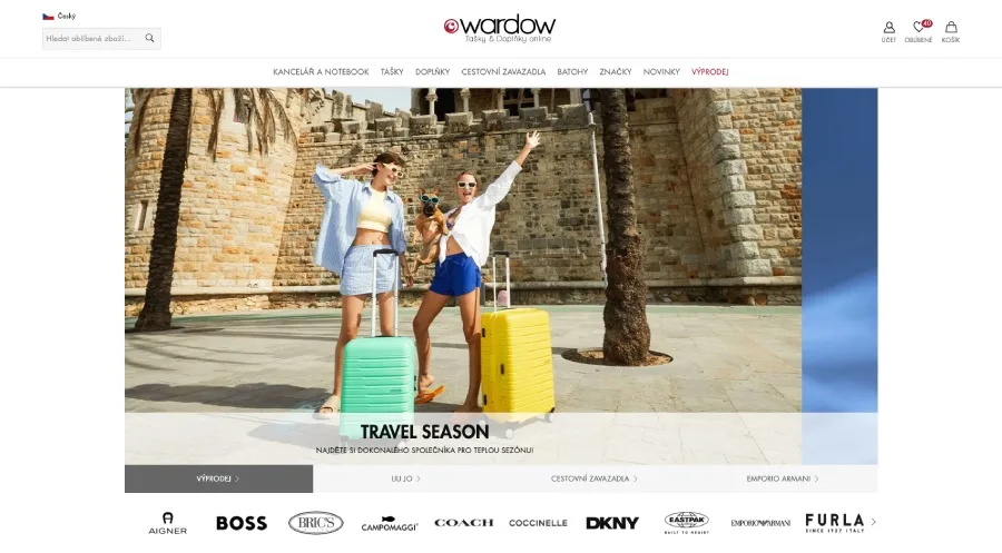 Wardow recenze eshopu