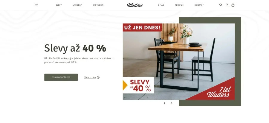 Wuders recenze eshopu