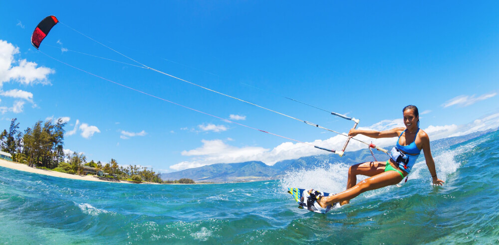 kiteboarding