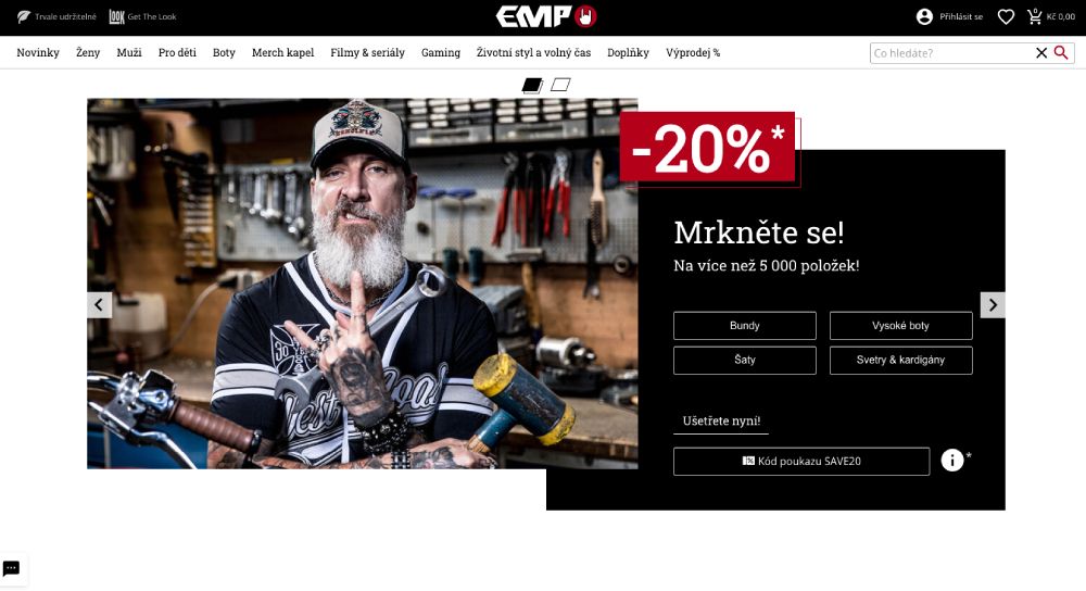 web EMP shop
