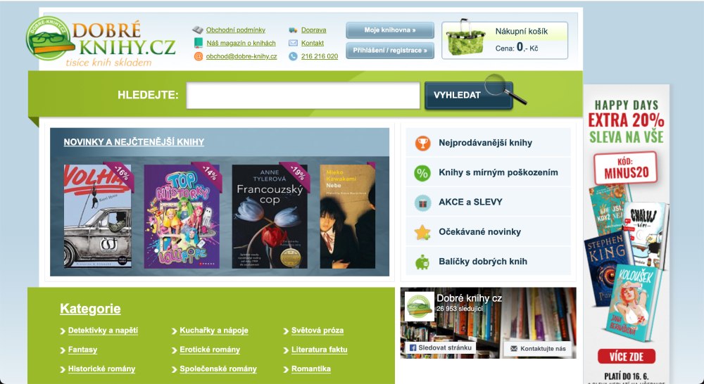 Dobré knihy - e-shop s knihami ✓ AKTUALIZOVÁNO