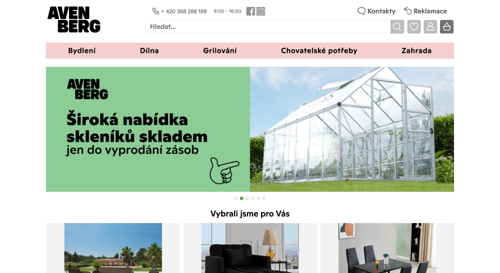 Náhled e-shopu Avenberg