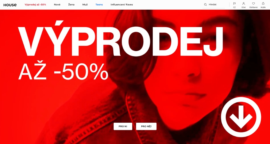 House Brand recenze eshopu