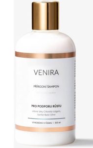 Venira přírodní šampon s jemnou kokosovou vůní pro podporu růstu vlasů 300 ml