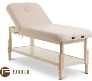 Fabulo Pevné masážní lehátko SPA Lux V2 Set krémová od 192 x 76 cm 33 kg